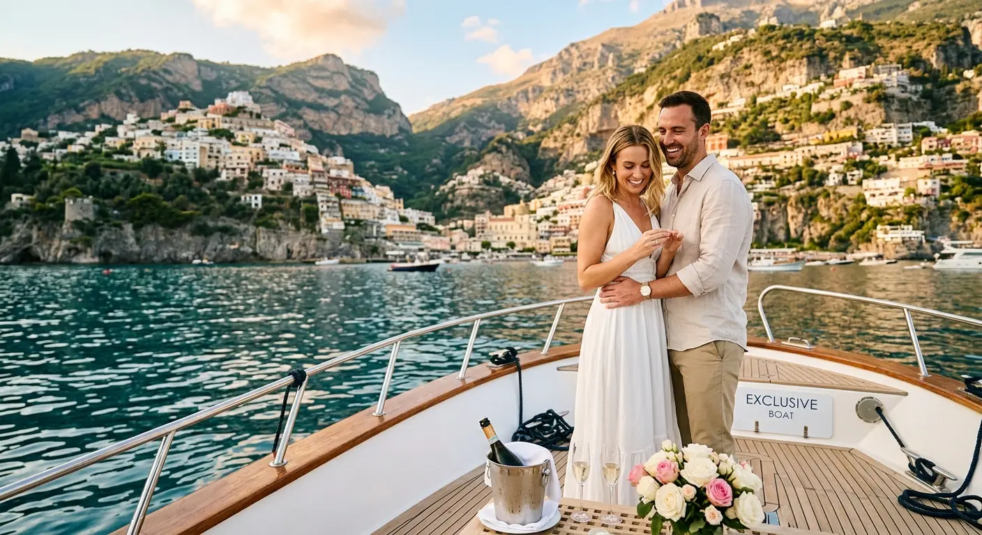 Proposing at Sea - Amalfi Coast Private Boat Engagement - Gemini_Generated_Image