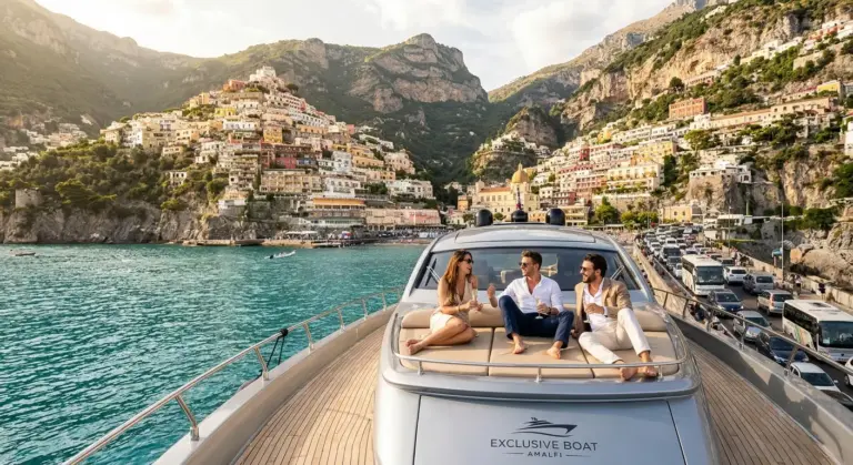 Amalfi Coast by Boat vs. By Road: Why a Private Yacht Charter Wins